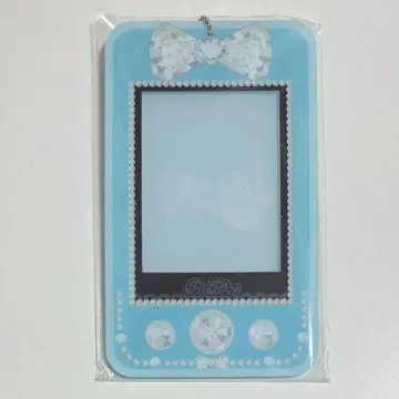 프리파라 한국 10주년 팝업 구매 혜택 사진 카드 케이스 블루