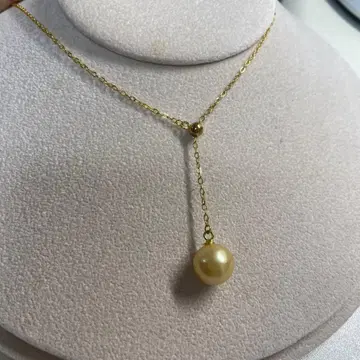 광택 발군 천연 진주 담수 진주 s925 펜던트 탑 펄 목걸이
