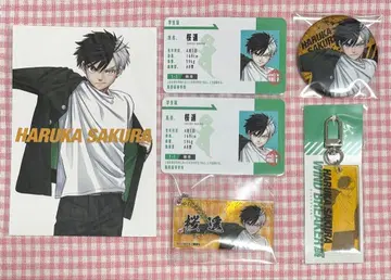 WIND BREAKER 윈브레전 카드 캔뱃지 키링 사쿠라 하루카