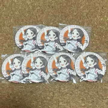 학원 아이돌 마스터 초심 공연 캔뱃지 쿠라모토 치나 7개 세트