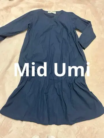 midiumi 미디우미 원피스 네이비 쿠슈쿠슈 디자인