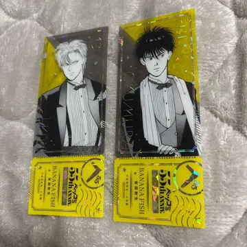 베츠코미전 구매 혜택 BANANA FISH 티켓풍 클리어 카드