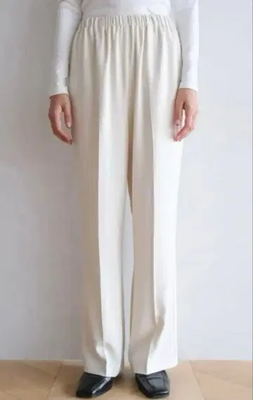 searoomlynn Relax 스트레이트 팬츠 화이트