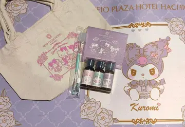 [산리오] 게이오 플라자 호텔 하치오지 멜로크로룸 한정판 어메니티 세트