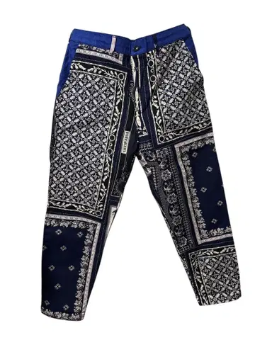 보헤미안즈 팬츠 반다나 패턴