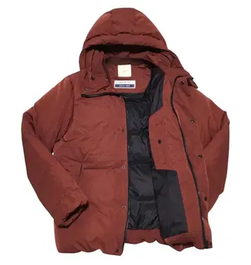 새상품급 에디피스 리몬타 코마츠마테레 다운 자켓 L 적갈색 보르도