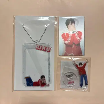 NCTWISH 리쿠 랜트 아크릴 스탠드 슬리브 login