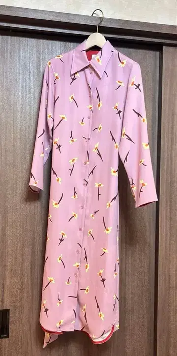 폴스미스 꽃무늬 핑크 원피스 정가 5.2만엔