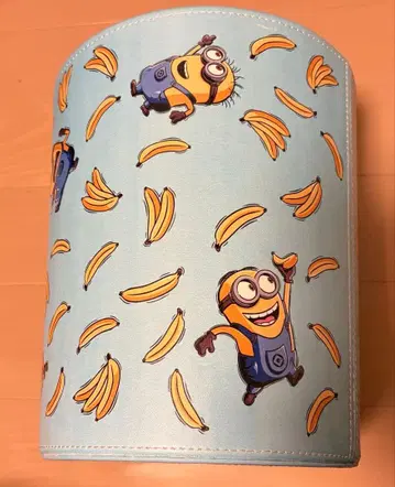 미니언 바나나 디자인 쓰레기통