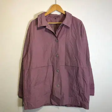 C&A 나일론 자켓 유럽 구제 의류 핑크 퍼플 라이트 아우터 봄/가을