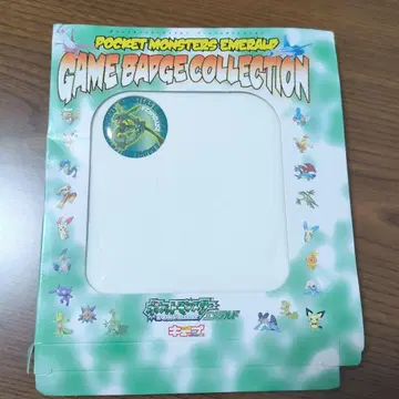 [레어] 포켓몬스터 에메랄드 게임 배지 컬렉션