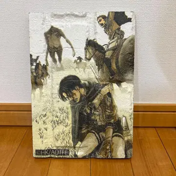 진격의 거인 리바이 석판 캔 배지 키링 배지