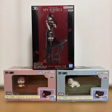 SPY x FAMILY 스마트폰 스탠드 피규어 3세트