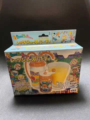 미개봉 파라파라 래퍼 렛츠 주스 파티 타카라 2001년