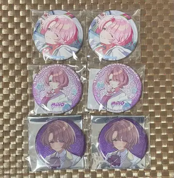 학원 아이돌 마스터 학마스 아리무라 마오 캔뱃지 키미토 세미 블루 DMM