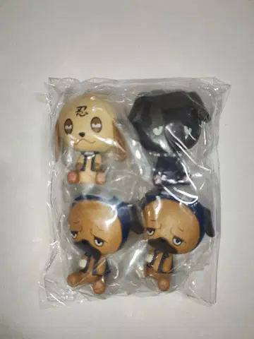 제일복권 NARUTO 나미노쿠니 편 E상 닌견 쵸코놋코 4종