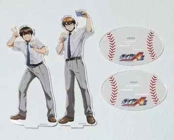 다이아몬드 A 콜라보 카페 본포 아크릴 스탠드 사와무라 & 미유키