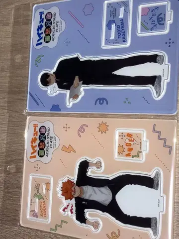 하이큐 희로애락 아크릴 스탠드 히나타 쇼요 카게야마 토비오