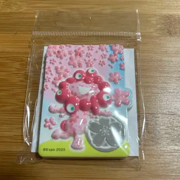 오사카 간사이 만박 2025 핑크 미야쿠미야쿠 마그넷