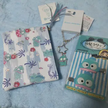 한교동 티슈 파우치 참 헤어 클립 산리오