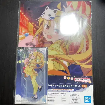 제일복권 봇치더록 클리어 파일 아크릴 스탠드 이지치 니지카 봇자로