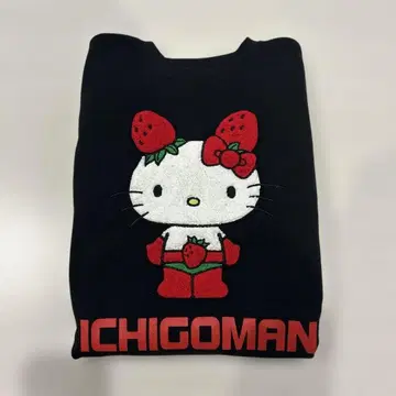 산리오 키티 이치고맨 사가 자수 속기모 트레이닝복 L 택 포함 새상품