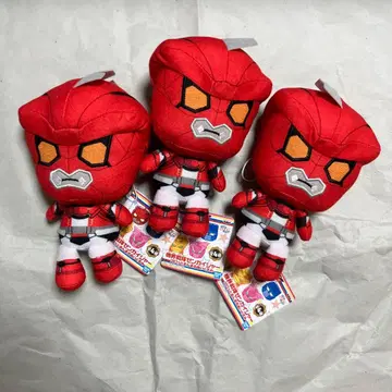 기계전대 젠카이저 코로토 만마루쨩 봉제 인형 쥬란 3개 세트