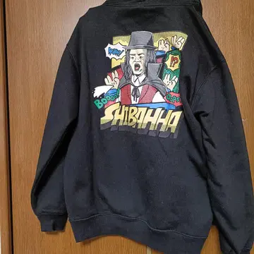 도카이 온에어 시바유 아메리칸 코믹스풍 시바흐 후드티