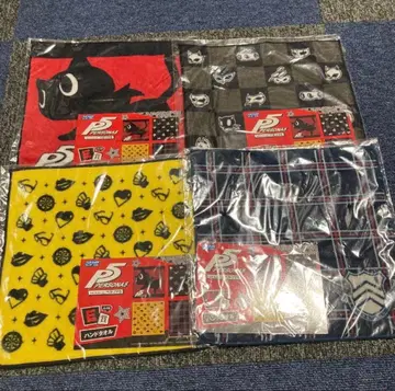 페르소나 5 핸드 타월 4개 세트