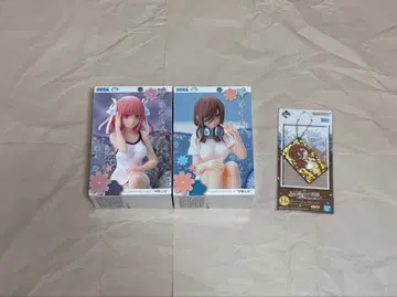 5등분의 신부 나카노 이치카 나카노 미쿠 피규어