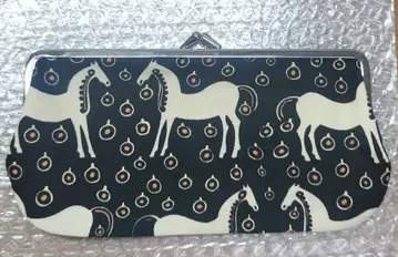 마리메꼬 가마구치 파우치 무스타탄마 말 패턴 마리메꼬