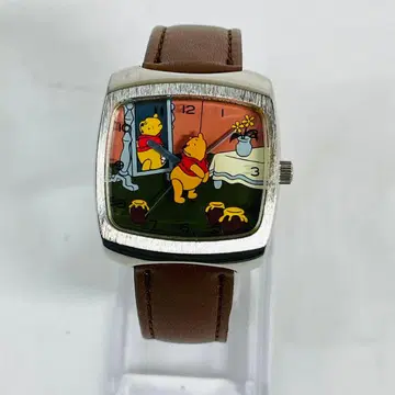 희귀 레어 세이코 알바 손목시계 곰돌이 푸 디즈니