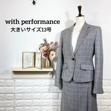 with performance 스커트 수트 빅 사이즈 13호 11호