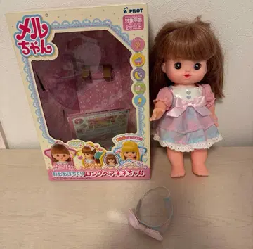 멜짱 눈이 반짝반짝 롱 헤어 유리(네네) 멜짱의 여동생 인형 놀이