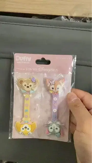 디즈니씨 더피 케이블 클립