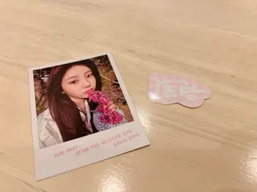 ILLIT GlitterDAY PHOTOBOOK 인스턴트 사진 원희