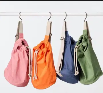 JWA 유니클로 드로우 스트링 백 핑크