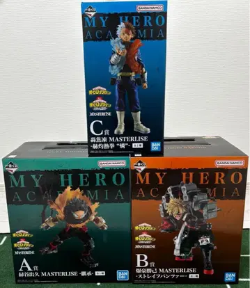 제일복권 나의 히어로 아카데미아 -이어지는 세월- ABC상 세트 피규어