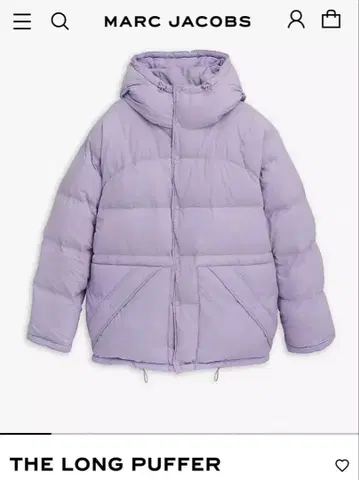 MARC JACOBS 마크제이콥스 퍼프 롱 다운 자켓