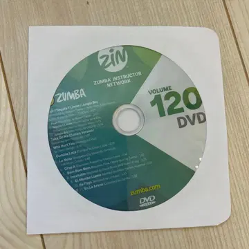 최신 미사용 새상품 Zumba Volume 120 DVD