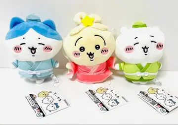 치이카와 (먼작귀) 칠석 봉제 인형 전 3종 세트