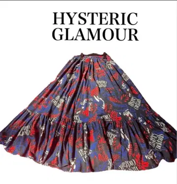 HYSTERIC GLAMOUR 플레어 롱 스커트