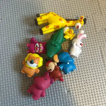 타베코 동물 아니아 9체 사이좋은 세트 상자 없음