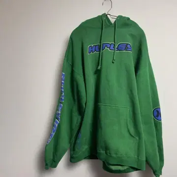 90s 할리 Hurley 풀오버 후드티 사이즈 L y2k