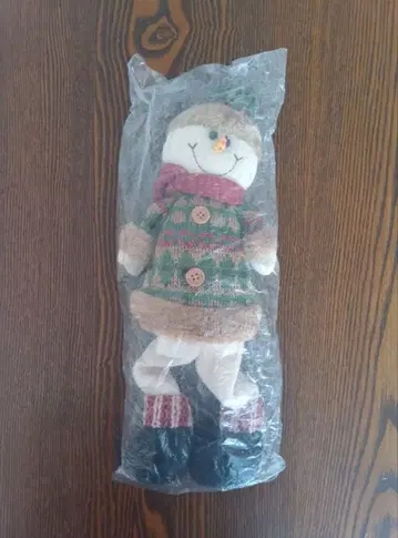 눈사람 봉제 인형 앤티크