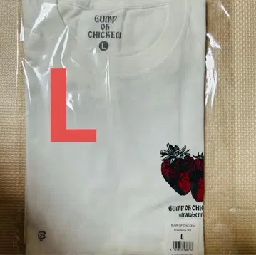 BUMP OF CHICKEN 스트로베리 티셔츠