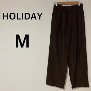 홀리데이 HOLIDAY 자카드 팬츠 [ M ] 뒷밴딩 가을/겨울