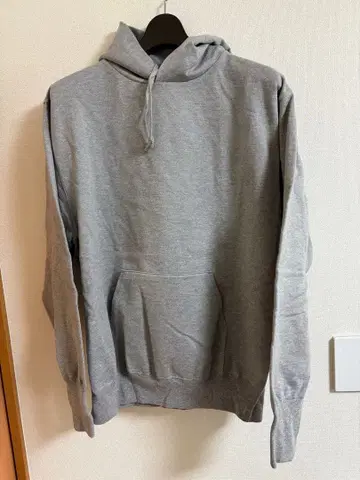 바토너 트위스트얀 루프휠 풀 후드티 그레이 사이즈 3 미사용 새상품