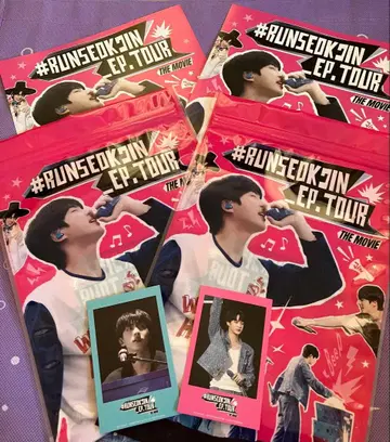 BTS 진 영화 RUNSEOKJIN 팝콘 특전 (플라이어 포함)
