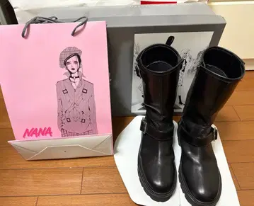 긴자 카네마츠 NANA 야자와 아이 콜라보 엔지니어 부츠
